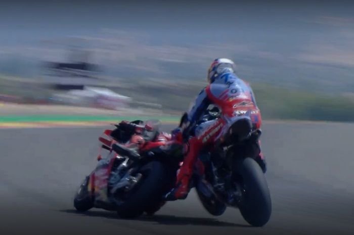 Begini Pembelaan Marc Marquez Soal Insiden Adiknya dan Pecco Bagnaia di MotoGP Aragon 2024