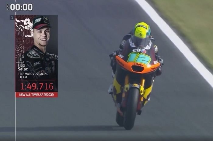 Hasil P1 Moto2 Jepang 2024, Filip Salac Cetak Rekor, Pembalap Indonesia Mario Aji Posisi Segini