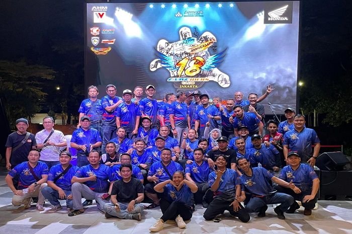 Begini Keseruan Anniversary Ke-18 Sekaligus Pemilihan Ketua Umum CBR Riders Jakarta